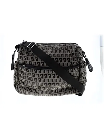 Pre-owned Fendi Diaper Bag In Brown