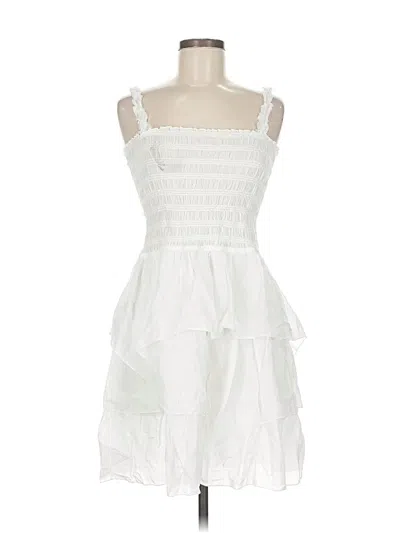 Hard Tail Cocktail Dress In White