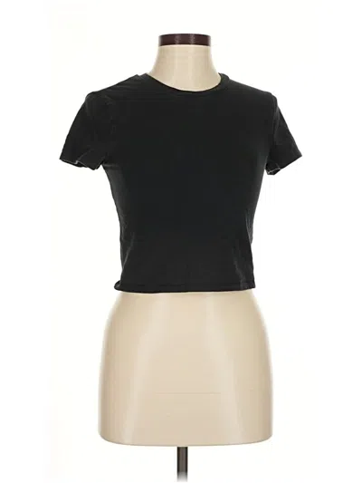 Pre-owned Abercrombie & Fitch Short Sleeve T-shirt In Black