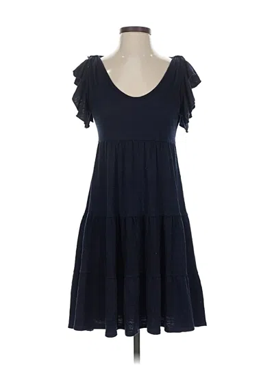 Pre-owned Max Studio Casual Dress In Blue