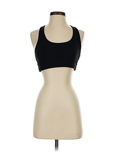 Pre-owned Lorna Jane Active Tank Top Black Halter Neckline Tops