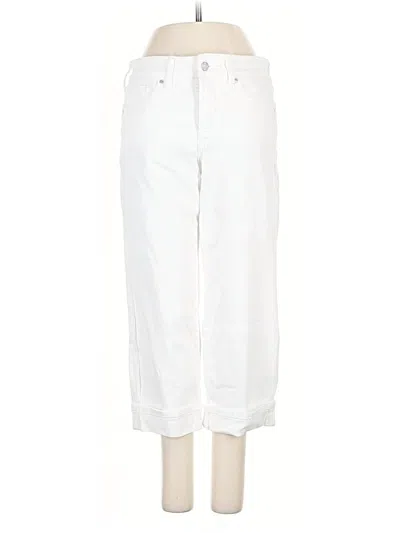 Pre-owned Nydj Casual Pants In White