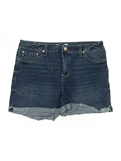 Pre-owned Seven7 Denim Shorts In Blue
