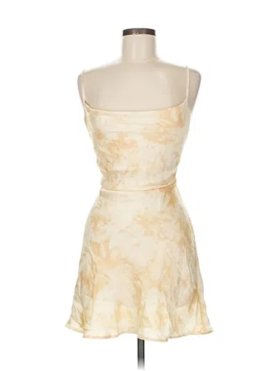 12th Tribe Cocktail Dress In White