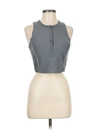 Pre-owned Ypb Sleeveless Blouse In Gray