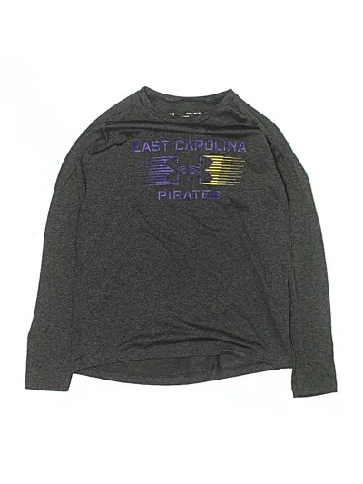 Pre-owned Under Armour Kids' Long Sleeve T-shirt In Gray