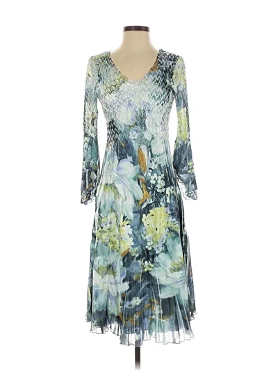 Pre-owned Komarov Cocktail Dress In Blue