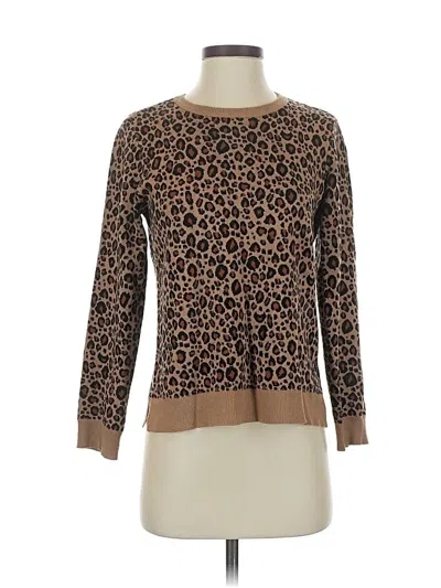 Pre-owned Philosophy Republic Clothing Pullover Sweater In Brown