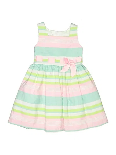 Pre-owned Bonnie Jean Kids' Dress In Green