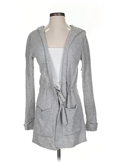 Pre-owned Caslon Cardigan Sweater In Gray