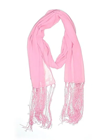 Pre-owned Unbranded Scarf In Pink