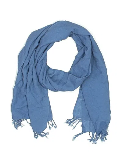Pre-owned Unbranded Scarf In Blue