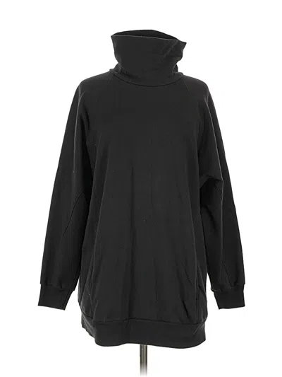 Pre-owned Allison Joy Turtleneck Sweater In Black