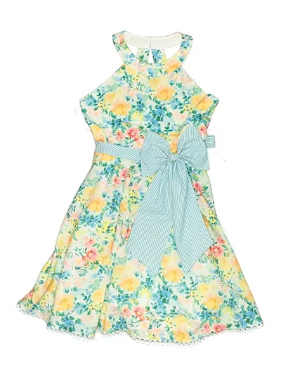 Pre-owned Rare Editions Kids' Dress In Yellow
