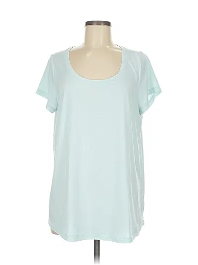 Pre-owned Athleta Short Sleeve T-shirt In Blue