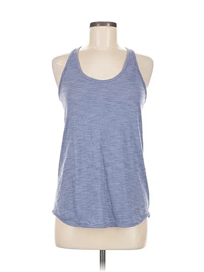 Pre-owned Lululemon Athletica Active Tank Top In Blue