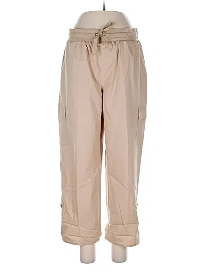 Pre-owned Emily Daniels Cargo Pants In Brown