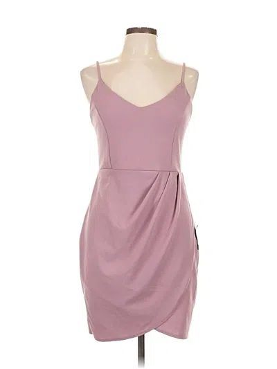 Lulus Forever Your Girl Mauve Pink Bodycon Dress In Purple