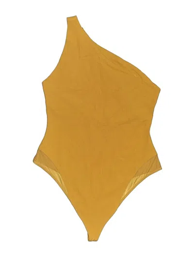 Pre-owned Athleta One Piece Swimsuit In Yellow