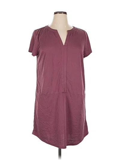 Pre-owned Tahari Casual Dress In Burgundy