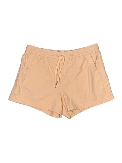 Pre-owned Athleta Khaki Shorts In Brown