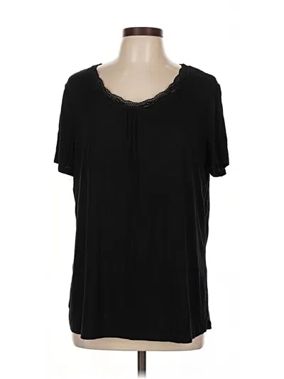 Pre-owned Ambrielle Short Sleeve T-shirt In Black