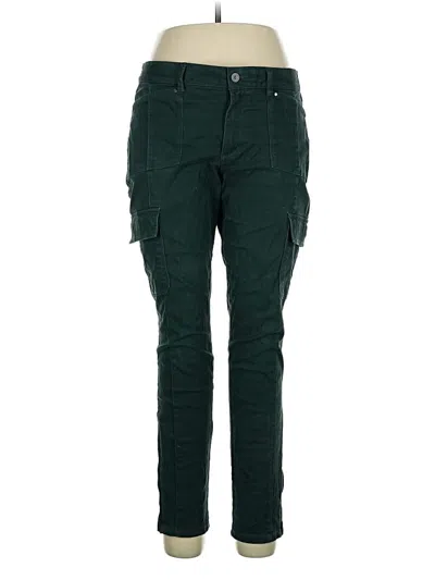 Pre-owned White House Black Market Cargo Pants In Green