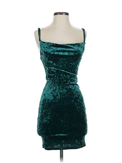 Pre-owned Lulus Cocktail Dress In Blue