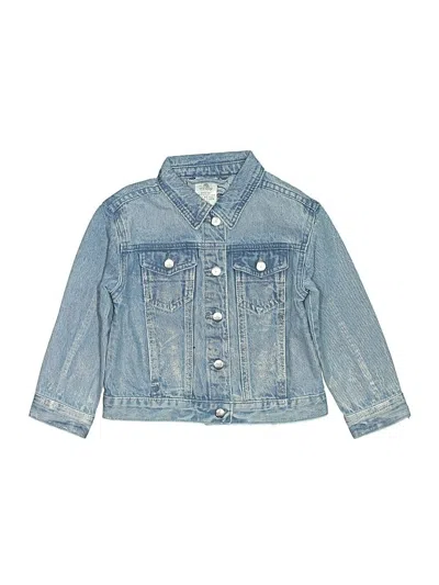 Pre-owned Disney Kids' Denim Jacket In Blue