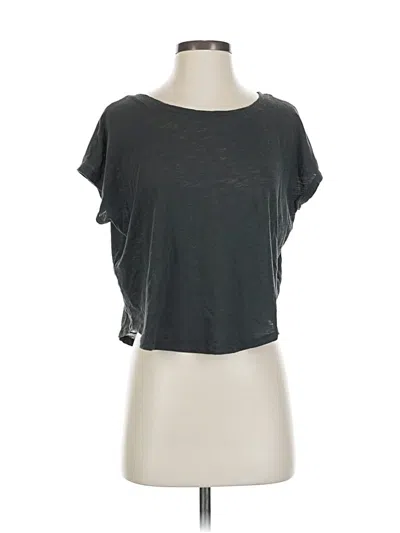 Pre-owned Athleta Short Sleeve T-shirt In Gray