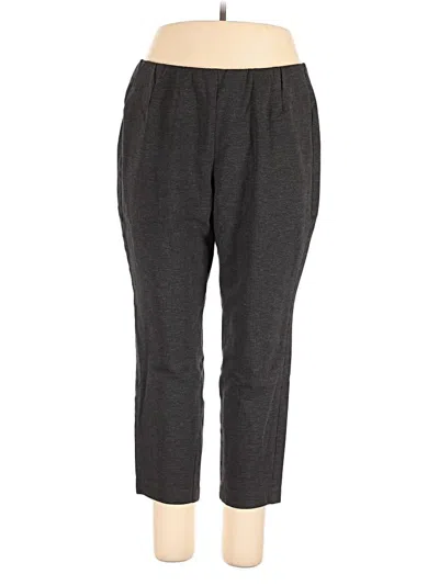 Pre-owned Jjill Casual Pants In Gray