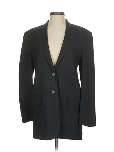 Pre-owned Zara Blazer Jacket In Black