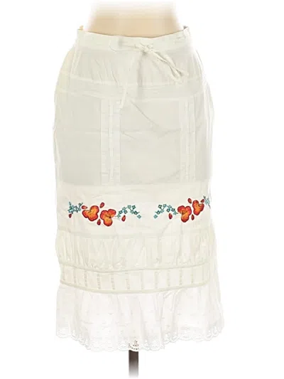 Pre-owned Karen Millen Casual Skirt In White