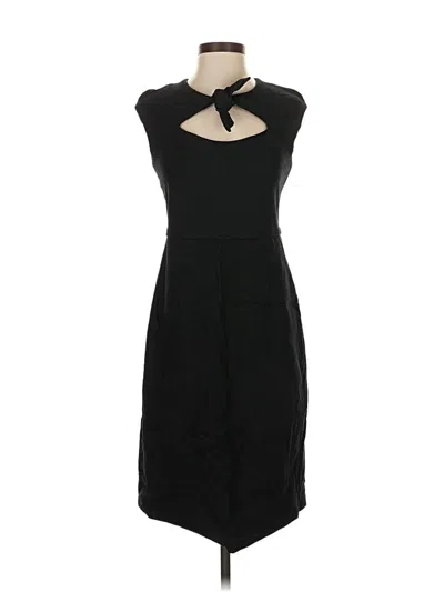 Pre-owned Lela Rose Casual Dress In Black