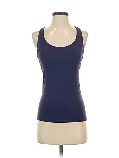 Pre-owned Uniqlo Active Tank Top In Blue