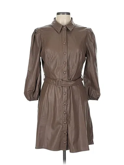 Pre-owned Heartloom Casual Dress In Brown