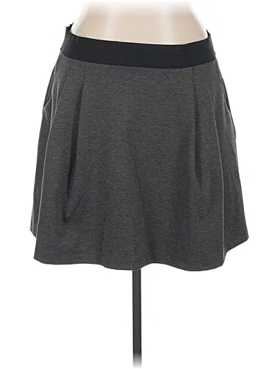 Pre-owned Gap Casual Skirt In Gray