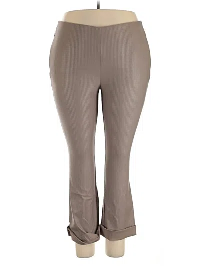 Pre-owned Chico's Dress Pants In Brown