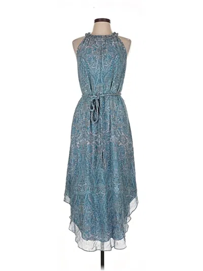 Pre-owned Ramy Brook Cocktail Dress In Blue