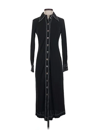 Pre-owned Tory Burch Casual Dress In Black
