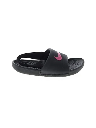 Pre-owned Nike Kids' Sandals In Black
