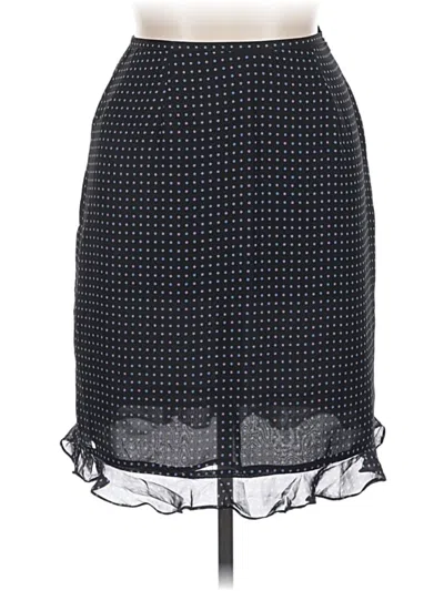 Pre-owned Kathie Lee Formal Skirt In Black