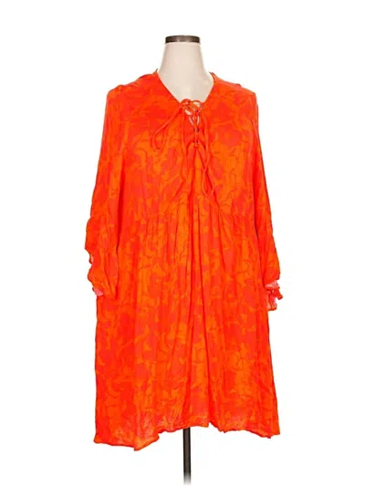 Pre-owned Torrid Casual Dress In Orange