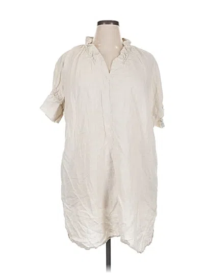 Pre-owned Finley Casual Dress In White