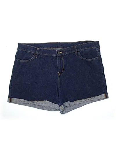 Pre-owned Gap Denim Shorts In Blue