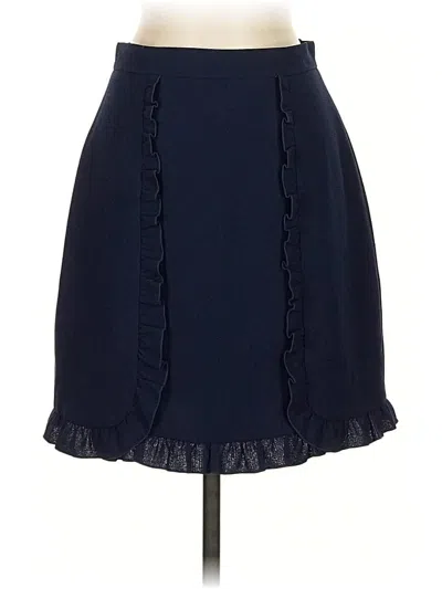 Pre-owned Club Monaco Formal Skirt In Blue