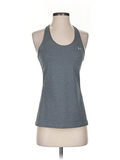 Pre-owned Under Armour Active Tank Top In Silver