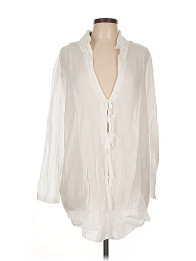 Pre-owned Abercrombie & Fitch Long Sleeve Blouse In Black