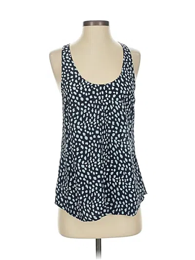 Pre-owned Joie Sleeveless Top Blue Halter Neckline Tops