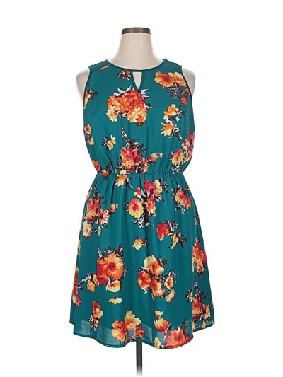 Pre-owned Market & Spruce Casual Dress In Blue